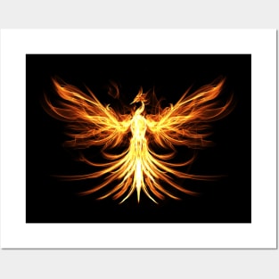 Phoenix Rising Posters and Art